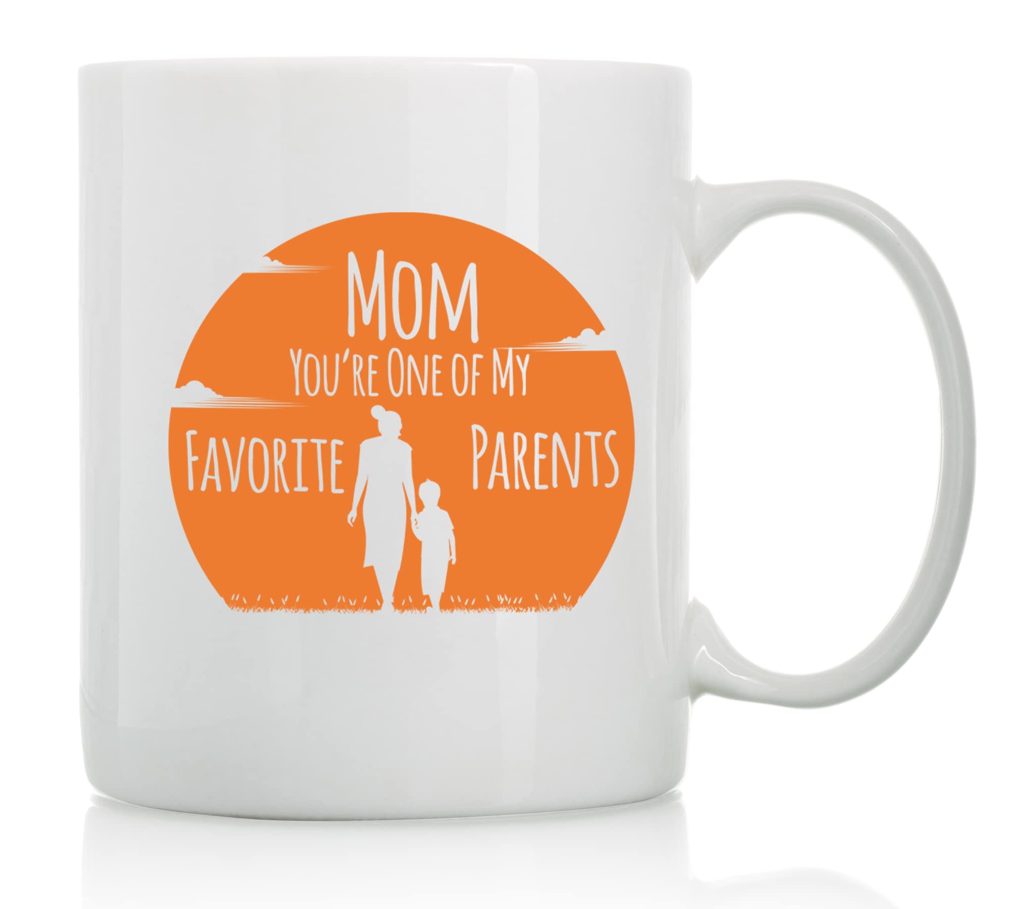 11oz & 15oz Funny Mom Coffee Mug with Inspirational Sayings - Best Mother's Day & Birthday Gift for Women - Ceramic Tea Cup by Winston & Bear - Perfect for Coffee, Tea & Hot Chocolate at Home or Office