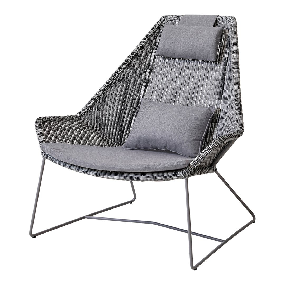Premium Cushion Set for Breeze Highback Chair - Comfortable Seat & Back Cushions - Perfect for Patio, Deck, Garden, and Outdoor Relaxation