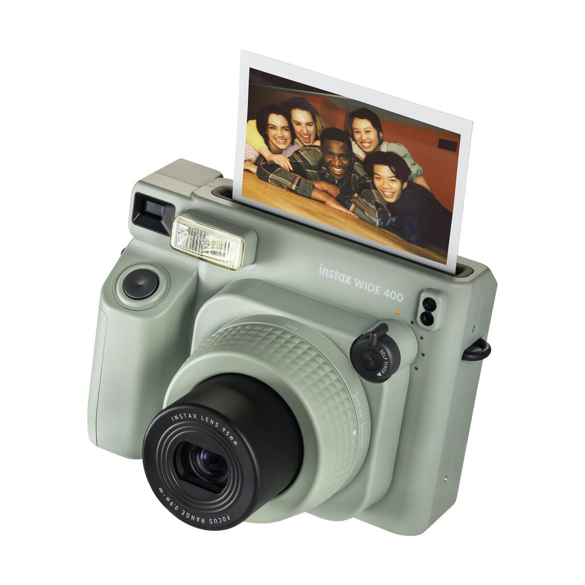 Fujifilm INSTAX Wide 400 Instant Film Camera - Wide Format Instant Photos for Parties, Travel & Memories | Polaroid-Style Camera with Flash
