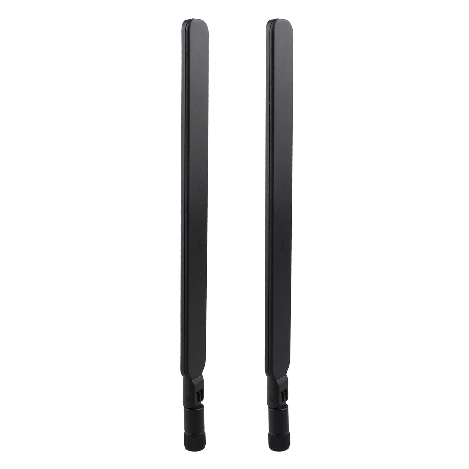 2-Pack 4G LTE SMA Male Omni-Directional Antenna 8dBi Gain - Full Band External Antenna for CPE Routers, Trail Cameras, Mini PCIE Cards, Wireless Access Points, Range Extenders & Modems - Boost Signal for Outdoor/Indoor Connectivity