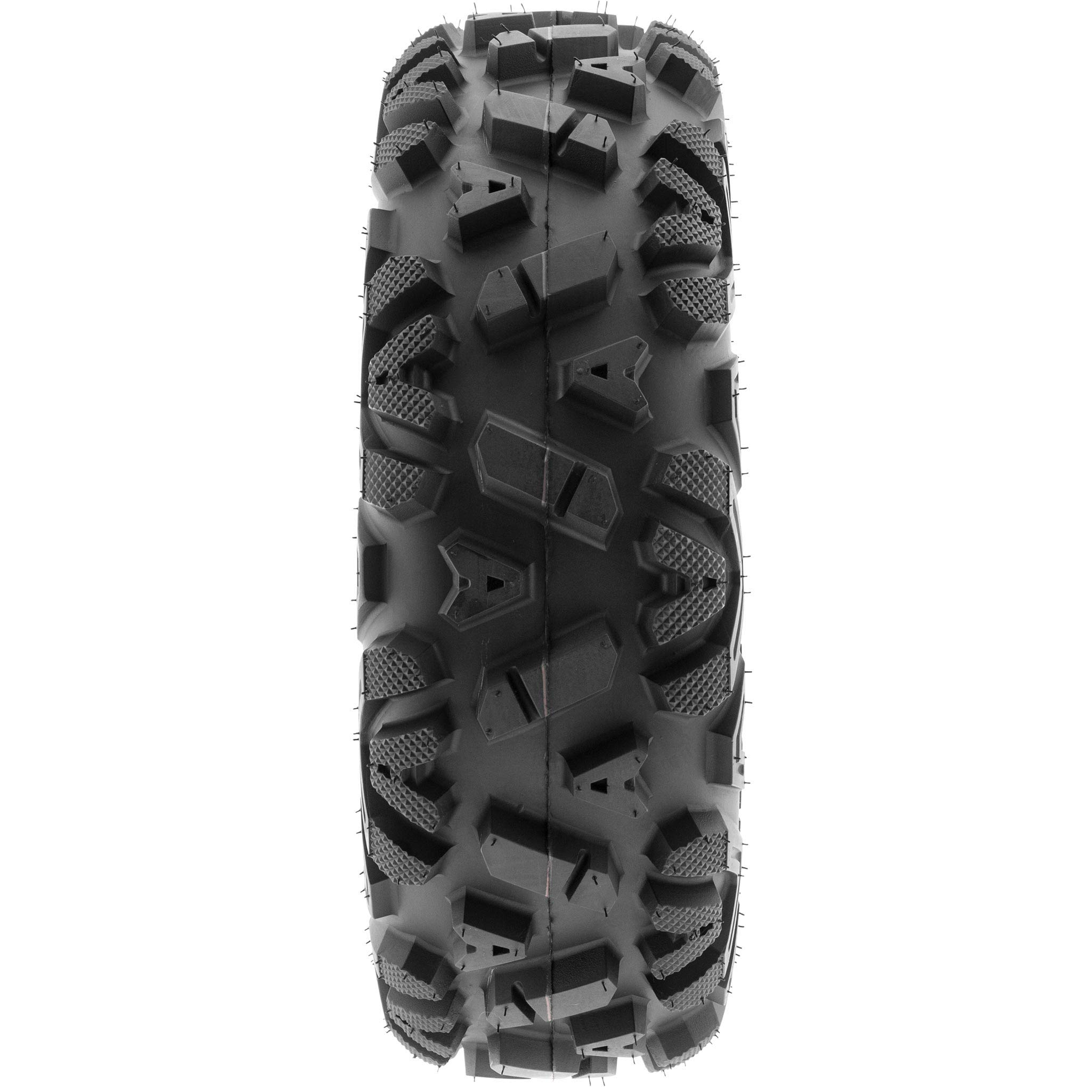SunF 25x10-12 25x10x12 All Terrain Tires for ATV & UTV - 6 PR Tubeless Off-Road Tires (A033 POWER I) - Perfect for Mud, Sand, and Trail Riding