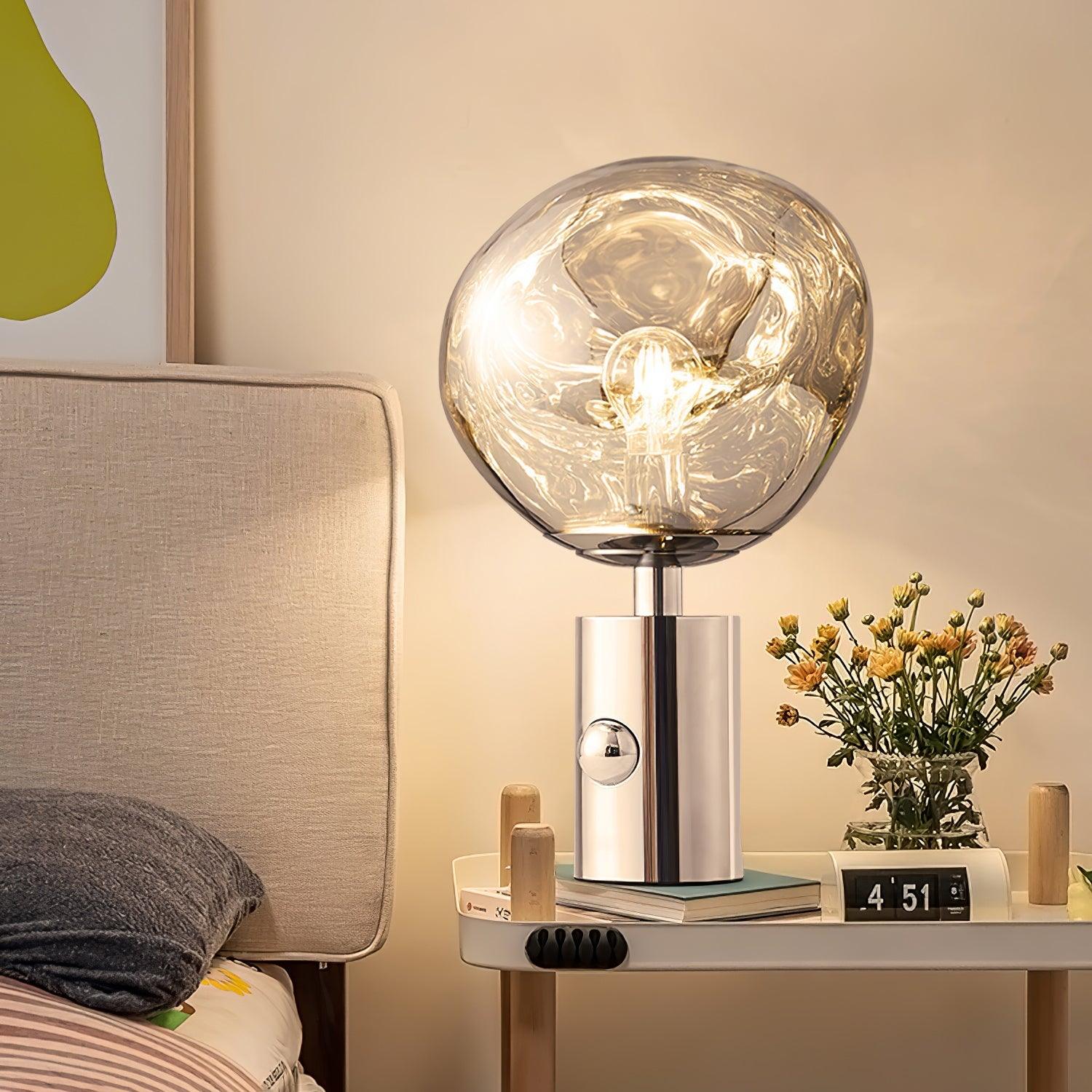 Modern Lava Table Lamp - Decorative LED Night Light for Bedroom, Living Room, or Office - Creates Relaxing Ambiance for Home Decor