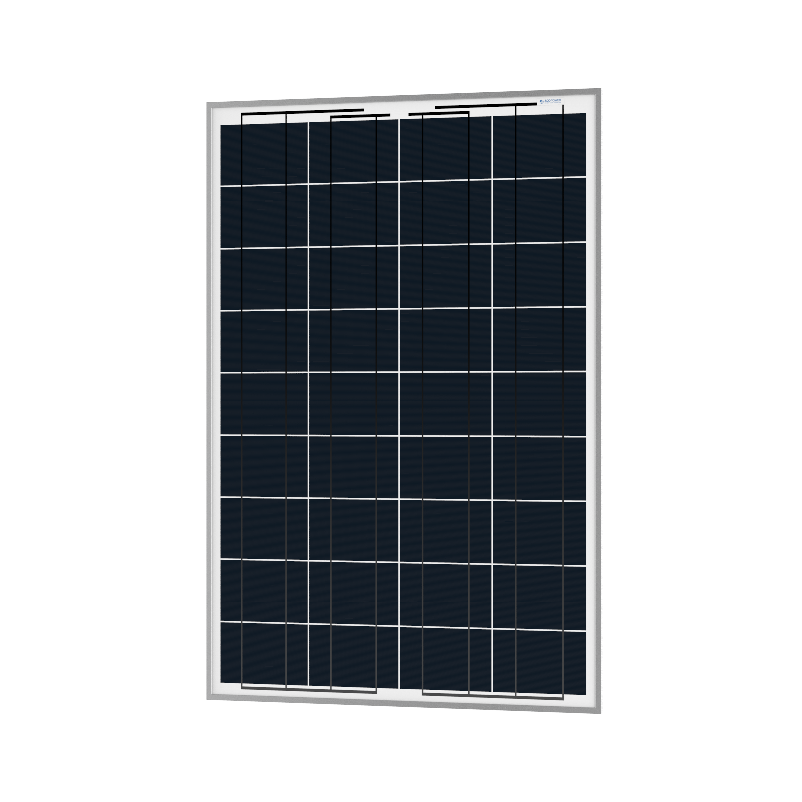 ACOPower 100W Polycrystalline Solar Panel - 12V Battery Charger for RV, Boat, Off-Grid & Emergency Power Supply | Portable Solar Charging Solution for Camping, Hiking & Outdoor Adventures