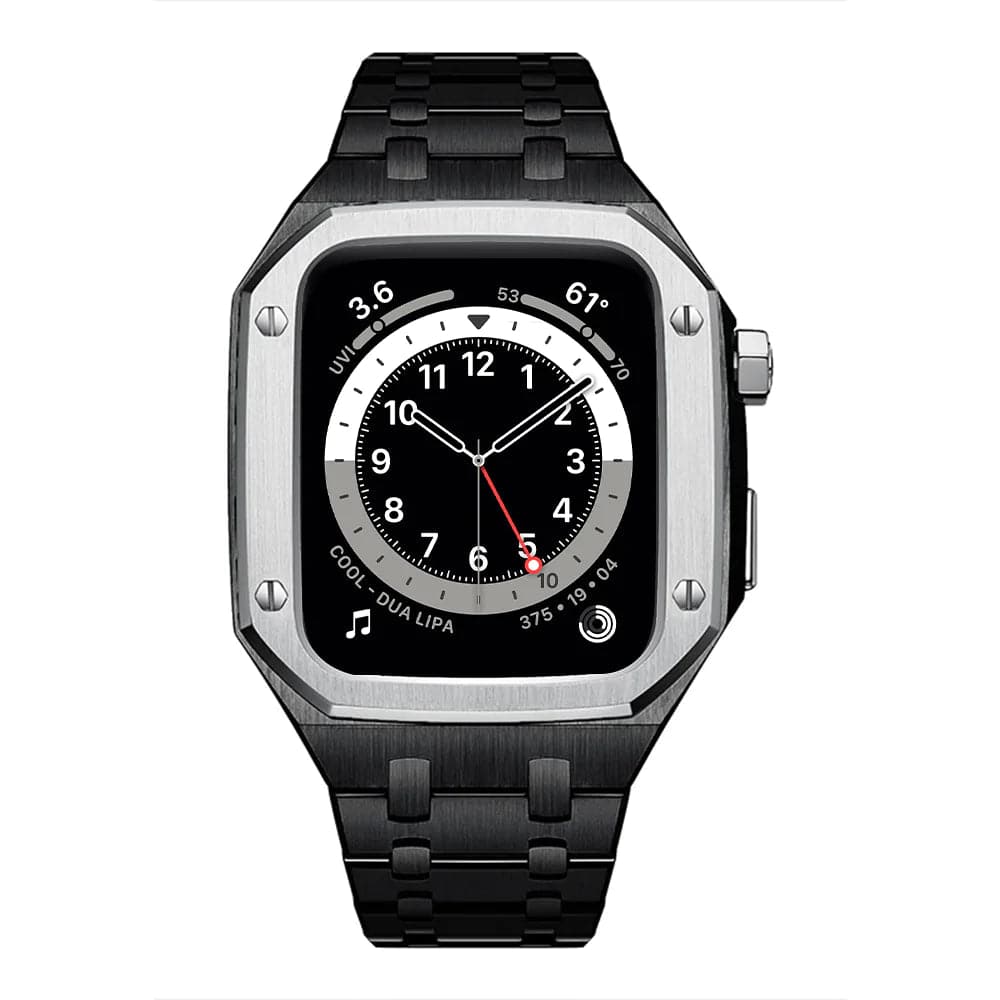 Apple Watch Band Case for iWatch Series 6/7 - Durable Protective Cover with Easy Installation Kit | Perfect for Workouts, Running & Everyday Wear