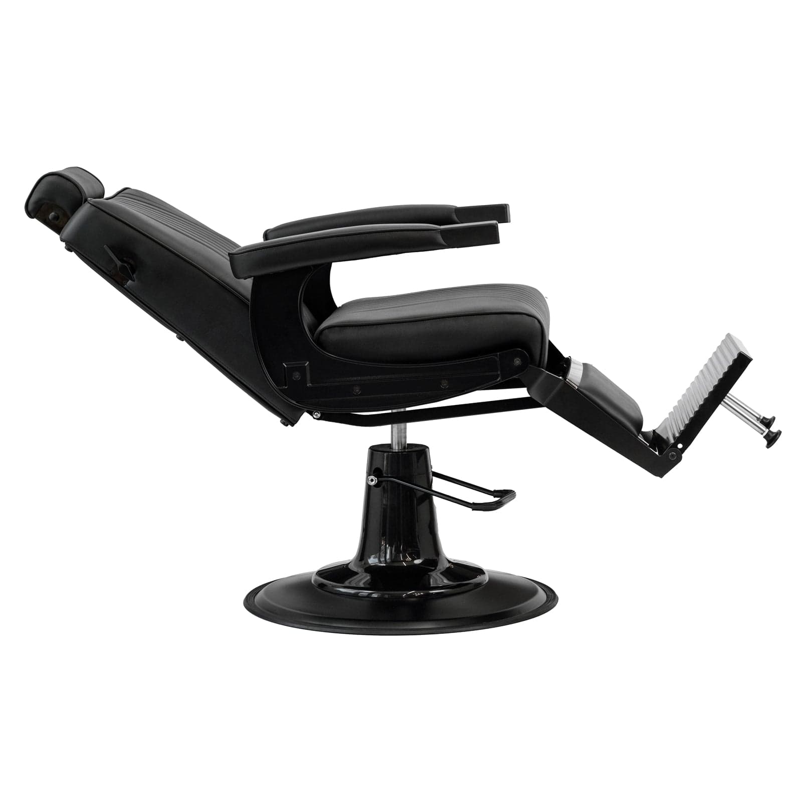 CAPRI Professional Barber Chair - Heavy Duty Hydraulic Salon Styling Chair for Haircuts & Shaving - Perfect for Barbershops & Home Grooming