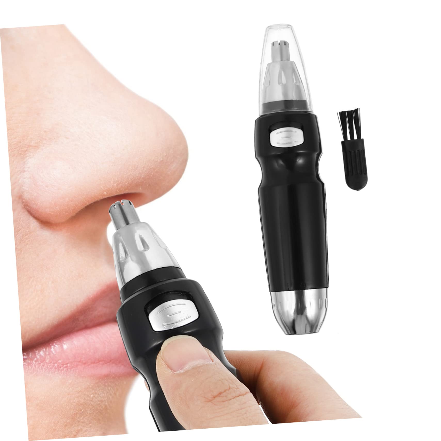 IPetBoom Electric Nose & Ear Hair Trimmer for Men - Rechargeable Manscaping Grooming Tool with Precision Blades - Painless Hair Removal for Nose, Ears & Body - Perfect for Travel, Home & Personal Care