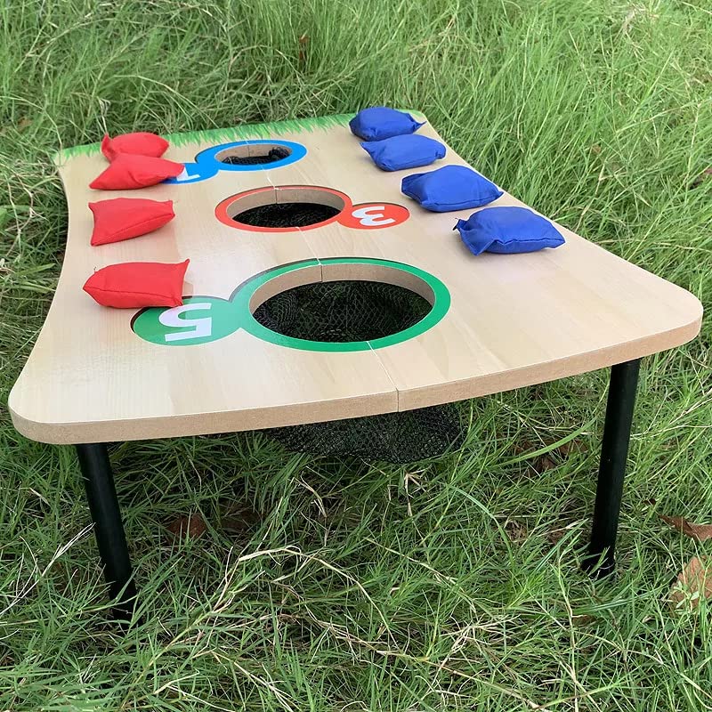 Unibos Bean Bag Toss Game Set - 6 Premium Bean Bags for Indoor/Outdoor Fun | Perfect for Kids Parties, Carnival Games & Birthday Decorations | Great for Backyard BBQs, Family Gatherings & School Events