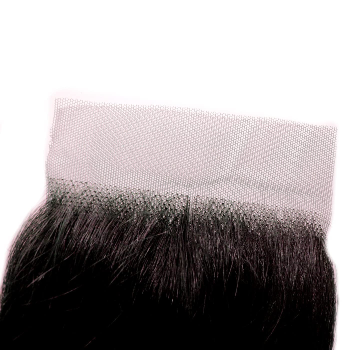 Premium 16-Inch Black Hair Toppers for Thinning Hair – 60g Natural Human Hair Replacement – Perfect for Daily Wear, Styling & Confidence Boost