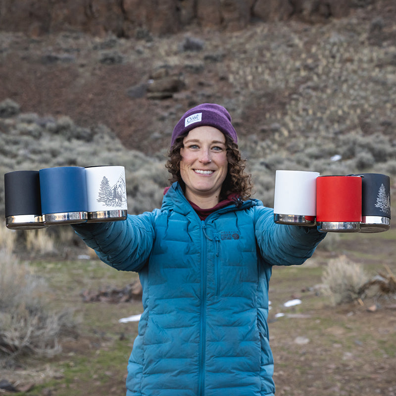 12oz (355ml) Insulated Camping Mug - Durable Stainless Steel Travel Coffee Cup for Hiking, Camping & Outdoor Adventures
