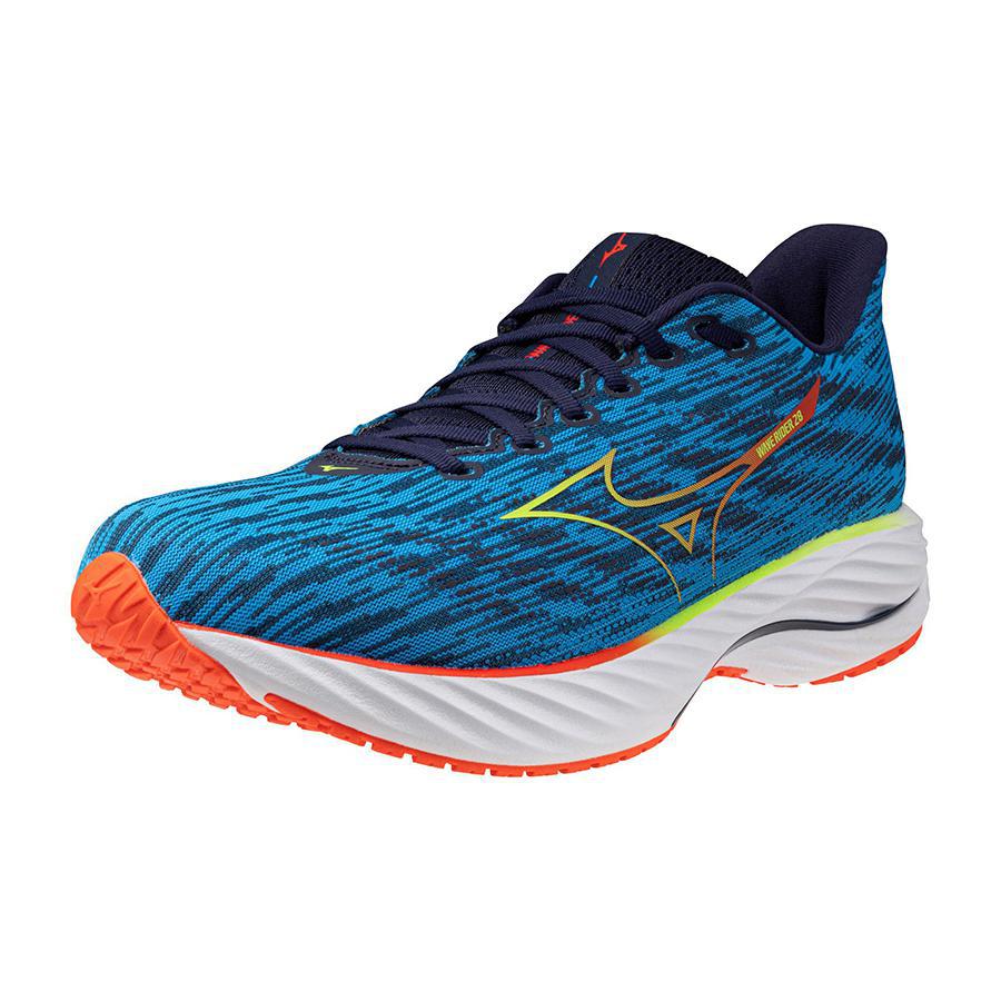 Mizuno Men's Wave Rider 28 Running Shoes - Lightweight Cushioned Sneakers for Jogging, Training & Daily Wear