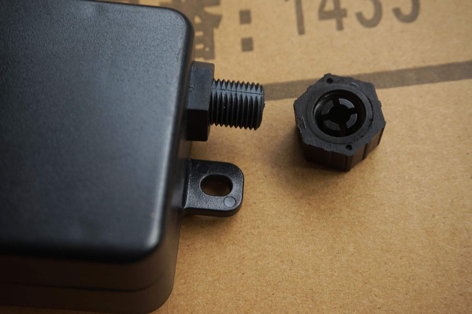 Universal Garbage Disposal Air Switch Kit - Counter Sink Top Mount, On/Off Self-Locking Button with Built-Out Adapter - Compatible with Hot Tubs, Spas, Pools & Food Waste Disposals - Perfect for Kitchen Sink & Under-Counter Installation