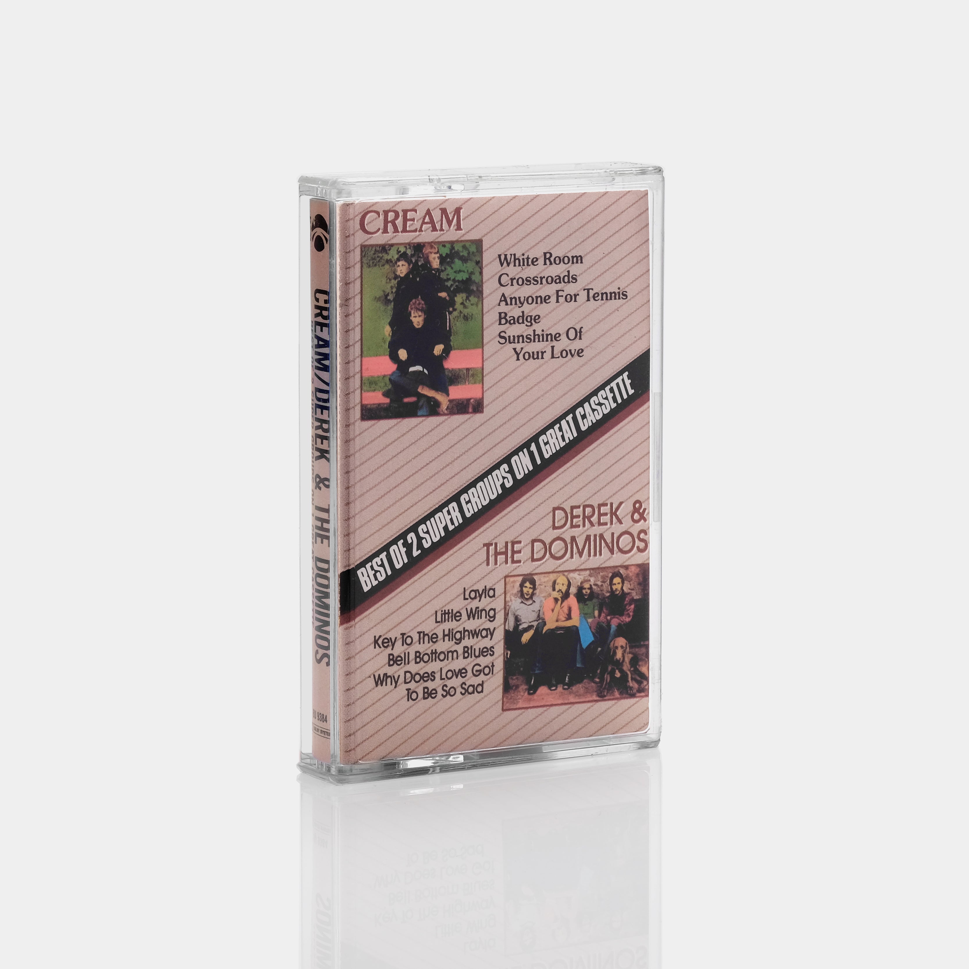 Derek & The Dominos Cream Best Hits Cassette Tape - Classic Rock Music Collection for Vinyl Lovers & Retro Music Enthusiasts - Perfect for Home Listening, Car Rides & Vintage Audio Collectors