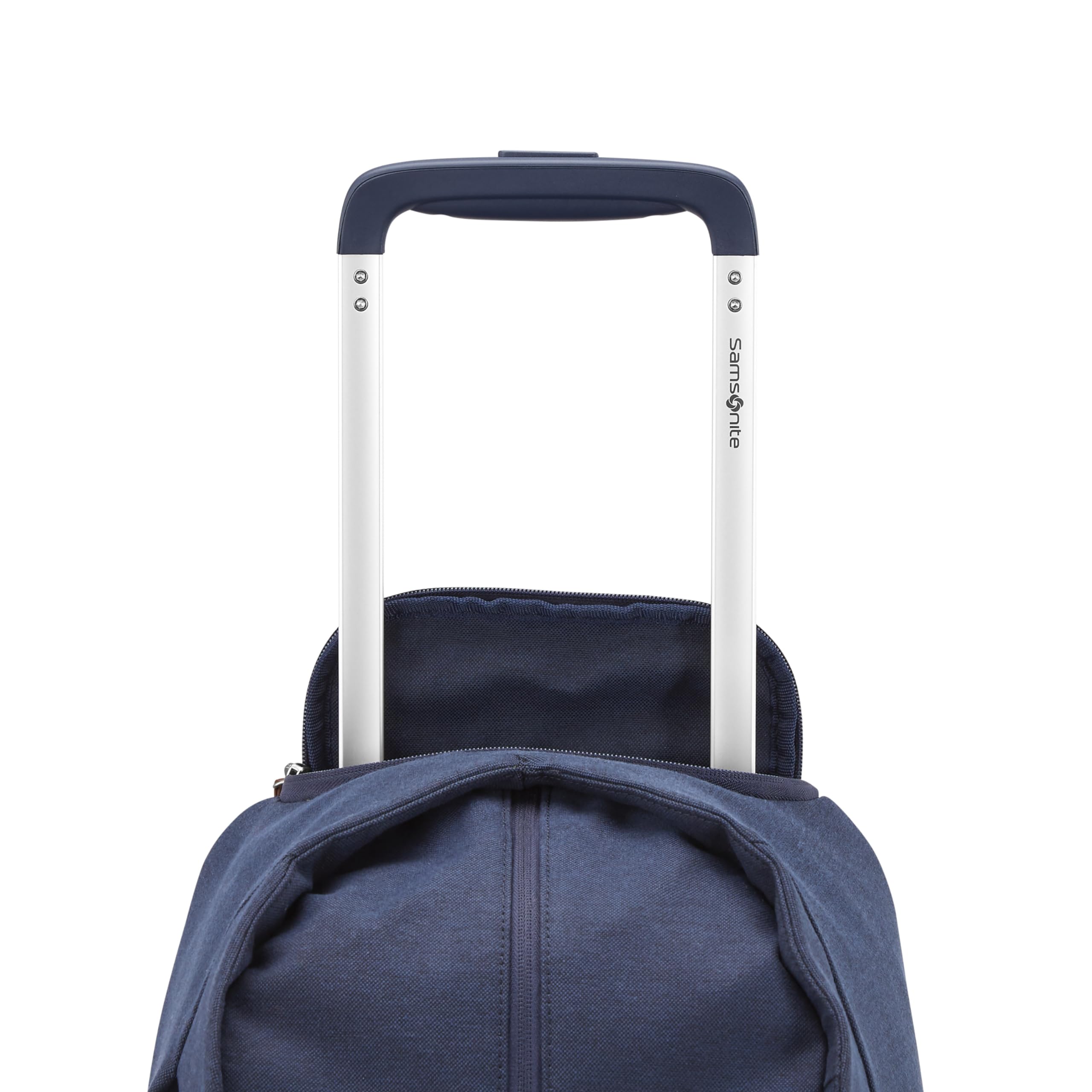 Samsonite Virtuosa Wheeled Travel Duffel Bag - Lightweight Carry-On Luggage for Business Trips & Weekend Getaways (Navy Blue)