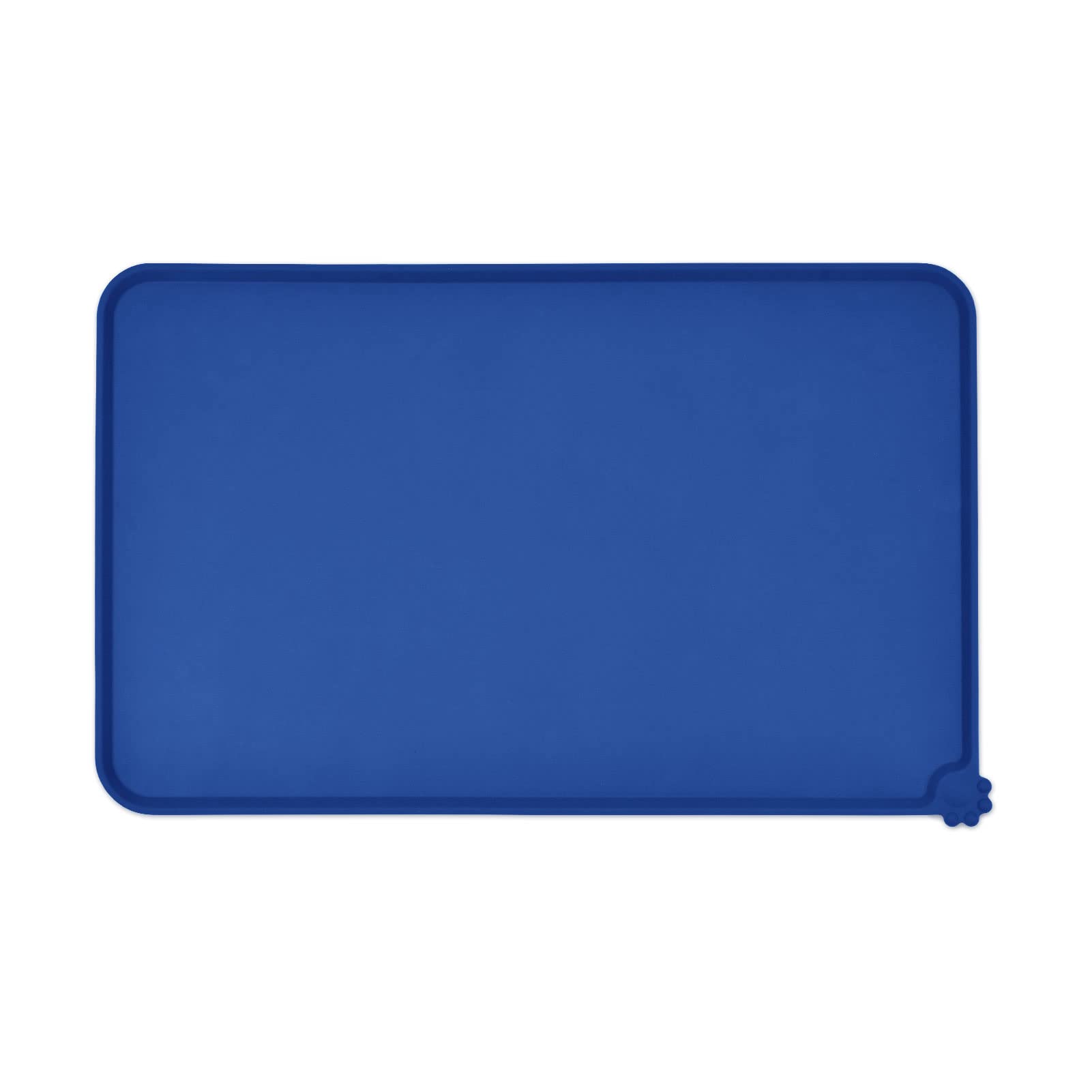 AOKLANT Non-Slip Waterproof Pet Food Mat for Dogs and Cats - Durable Bowl Placemat with Multiple Color Options - Perfect for Kitchen, Dining Area, and Travel Use