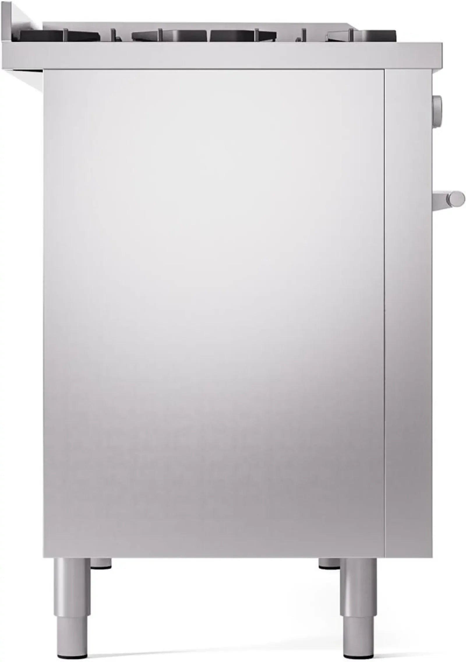 ILVE 48 Inch Professional Plus II Freestanding Dual Fuel Range with 8 Sealed Burners - UP48FWMP - Perfect for Home Chefs & Commercial Kitchens