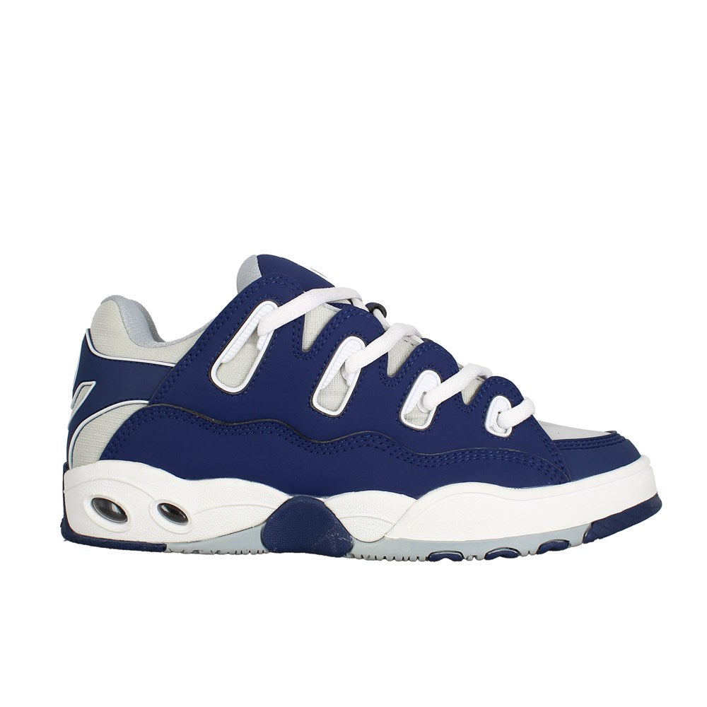 Osiris D3 OG Skate Shoes for Men - Navy/Grey/White Retro Sneakers - Perfect for Streetwear, Skateboarding & Casual Wear
