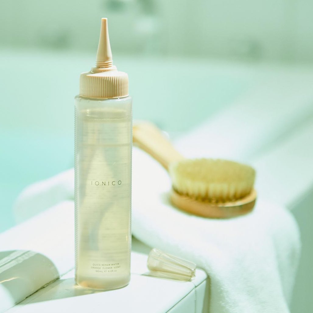 IONICO Hair Quick Repair Water with Orange Flower Scent - 180ml Deep Conditioning Treatment for Damaged Hair - Perfect for Daily Hydration & Salon-Quality Results at Home