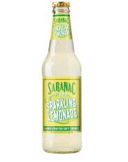 Saranac Hand-Crafted Sparkling Lemonade Soda - 12 Glass Bottles (12 fl oz Each) | Refreshing Craft Soft Drink for Parties, Picnics & Summer Gatherings