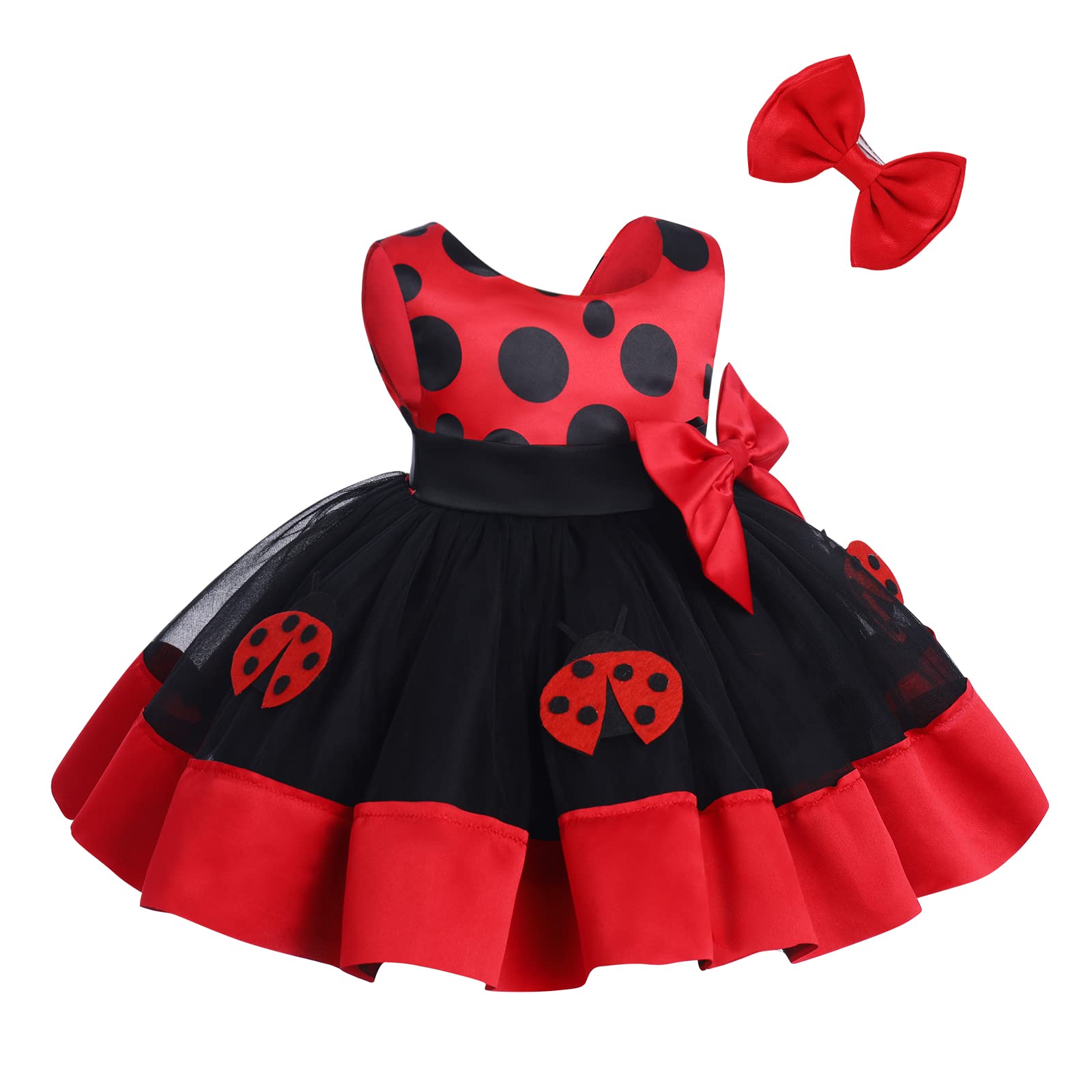 Baby Girl Princess Tutu Dress & Headband Set - Cake Smash Outfit, 1st Birthday Photoshoot, Baptism Dress - Perfect for Birthday Parties & Special Occasions
