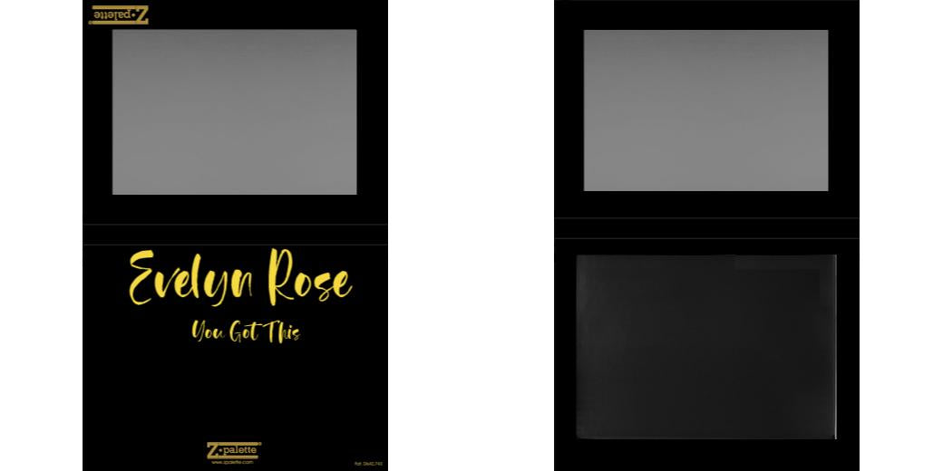 Custom Extra Large Z Palette - Magnetic Makeup Palette for Eyeshadow & Blush - Perfect for Professional Makeup Artists & Travel