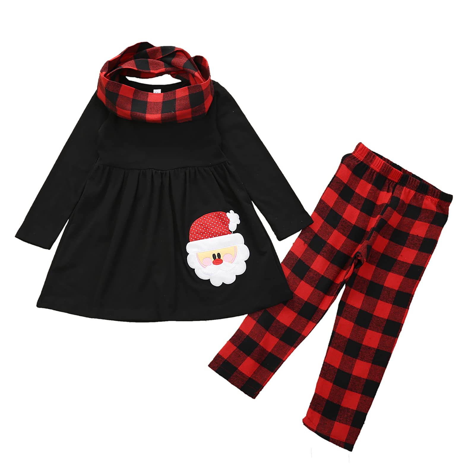 Baby Santa Costume Outfit - Christmas Newborn Bodysuit Romper with Hood for Boys & Girls | Holiday Party, Photo Shoot, Gift