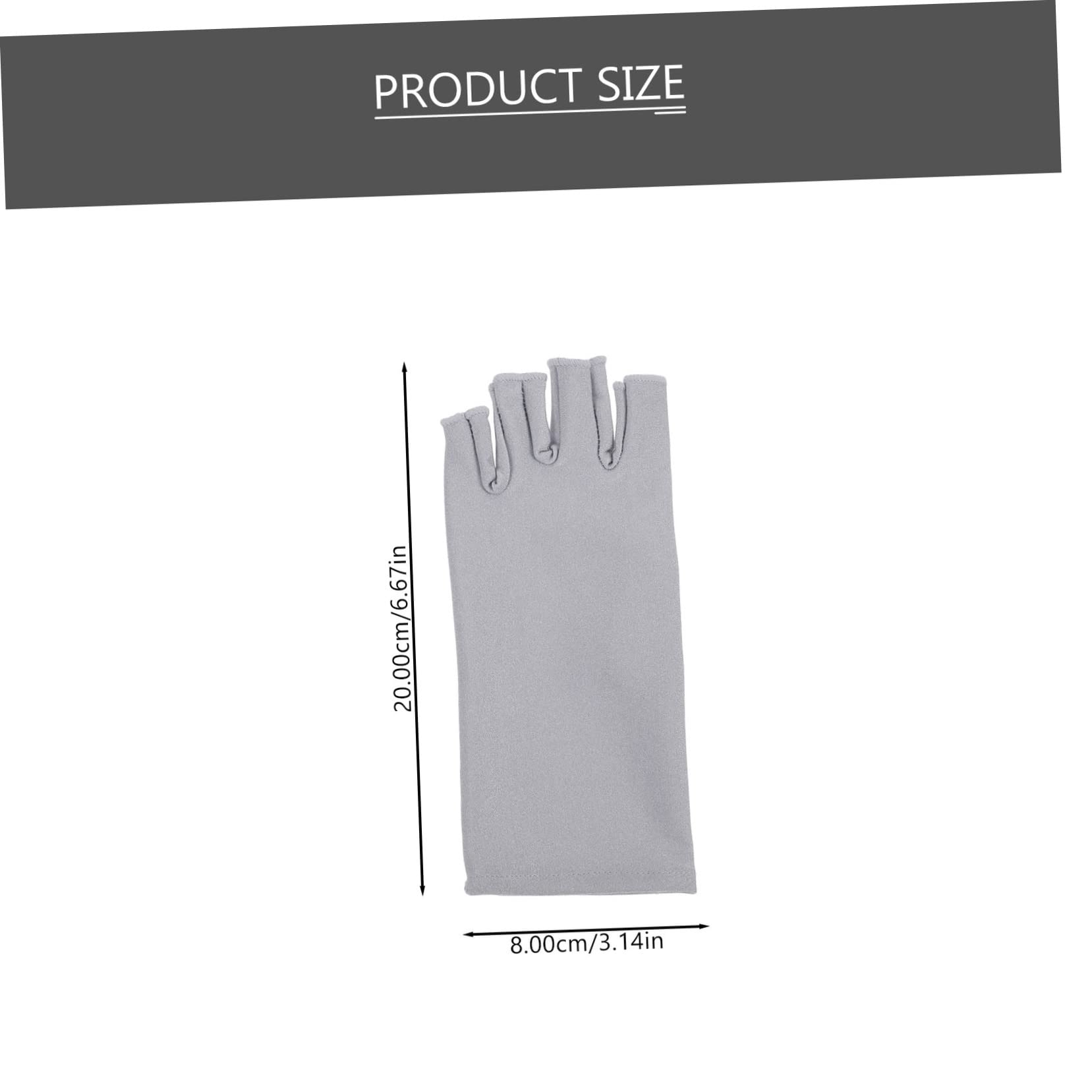 UV Protection Fingerless Gloves for Women - 2 Pairs Sun Blocking Outdoor Gloves for Cycling, Driving, Gardening & Daily Sun Protection