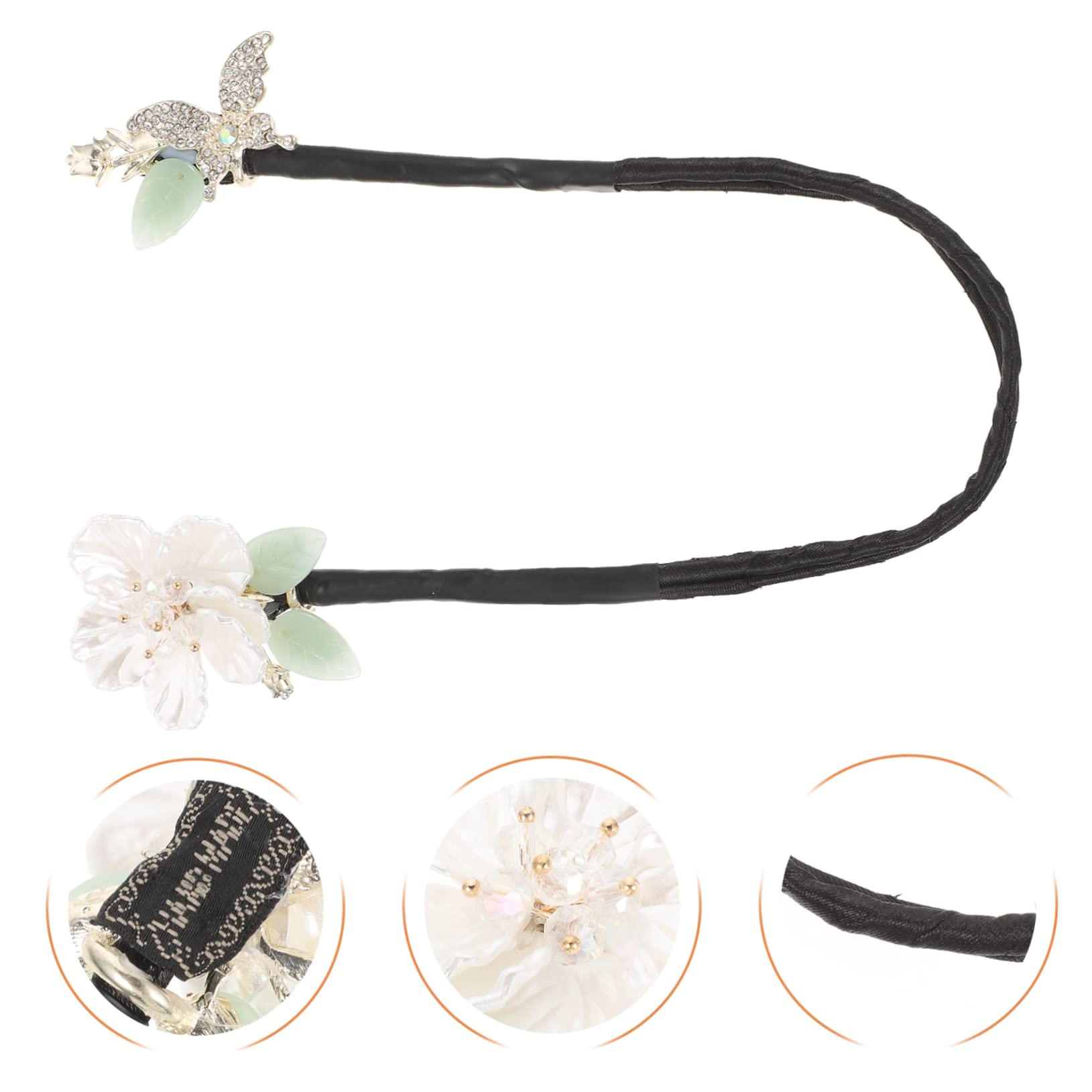 Minkissy Hair Up Twist Wire Hair Bun Maker - 2PCS Women's Hair Styling Tool for Ponytails & Buns | Perfect for Updos, Work, Parties & Everyday Elegance