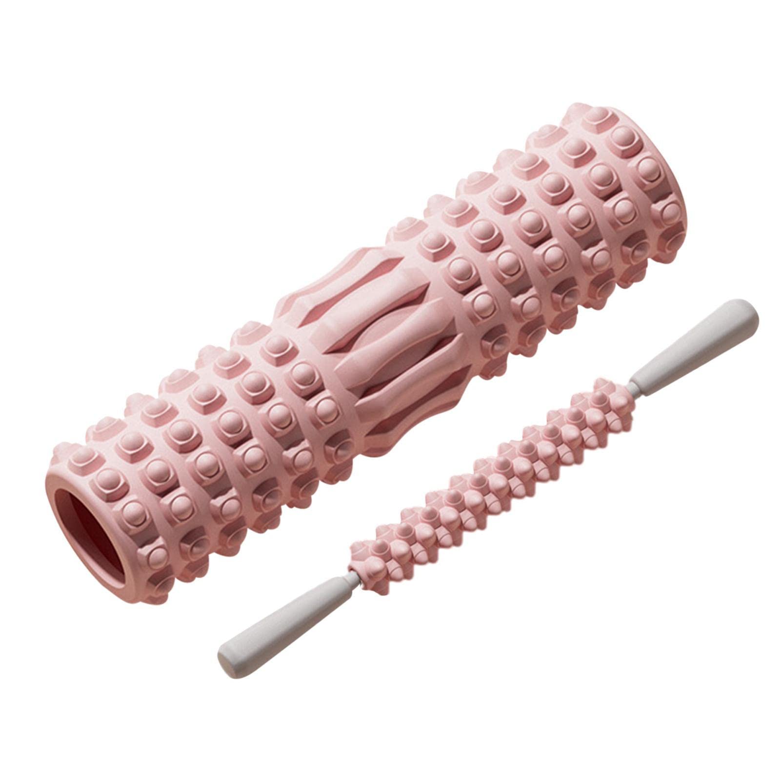 EVA Foam Roller for Back, Waist, Legs & Hip - Medium Density Muscle Recovery & Relaxation Tool | Home Gym Equipment for Pain Relief, Stretching & Shaping | Perfect for Yoga, Pilates & Post-Workout Recovery