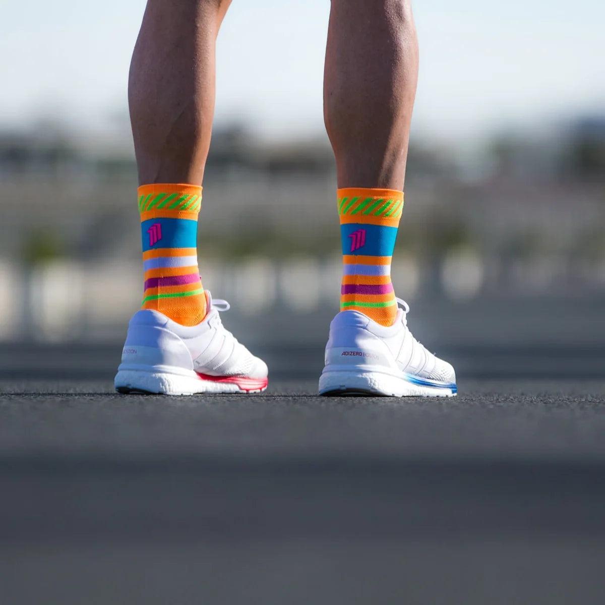 Breathable Running Socks for Men & Women - Moisture-Wicking Athletic Socks with Arch Support | Ideal for Jogging, Gym Workouts & Marathon Training
