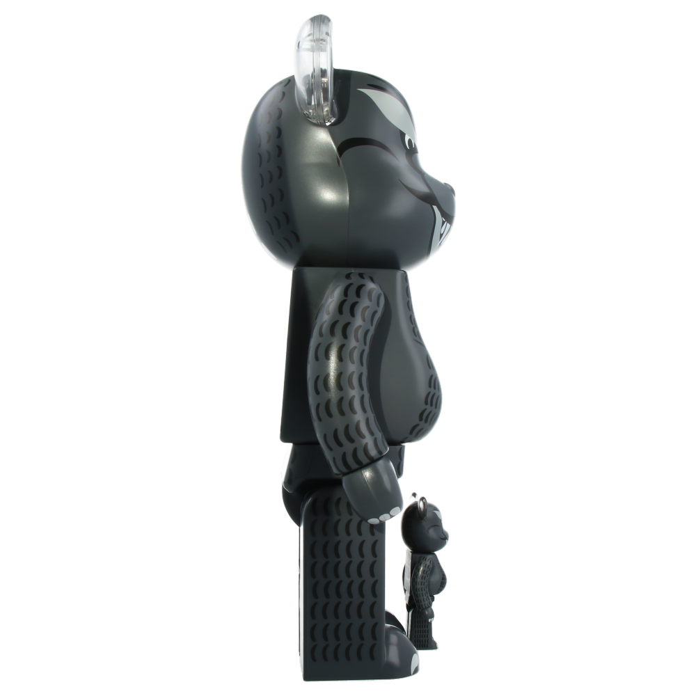 400% + 100% Bearbrick Godzilla (1954) Collectible Vinyl Figure - Limited Edition Japanese Monster Toy for Display & Gifts