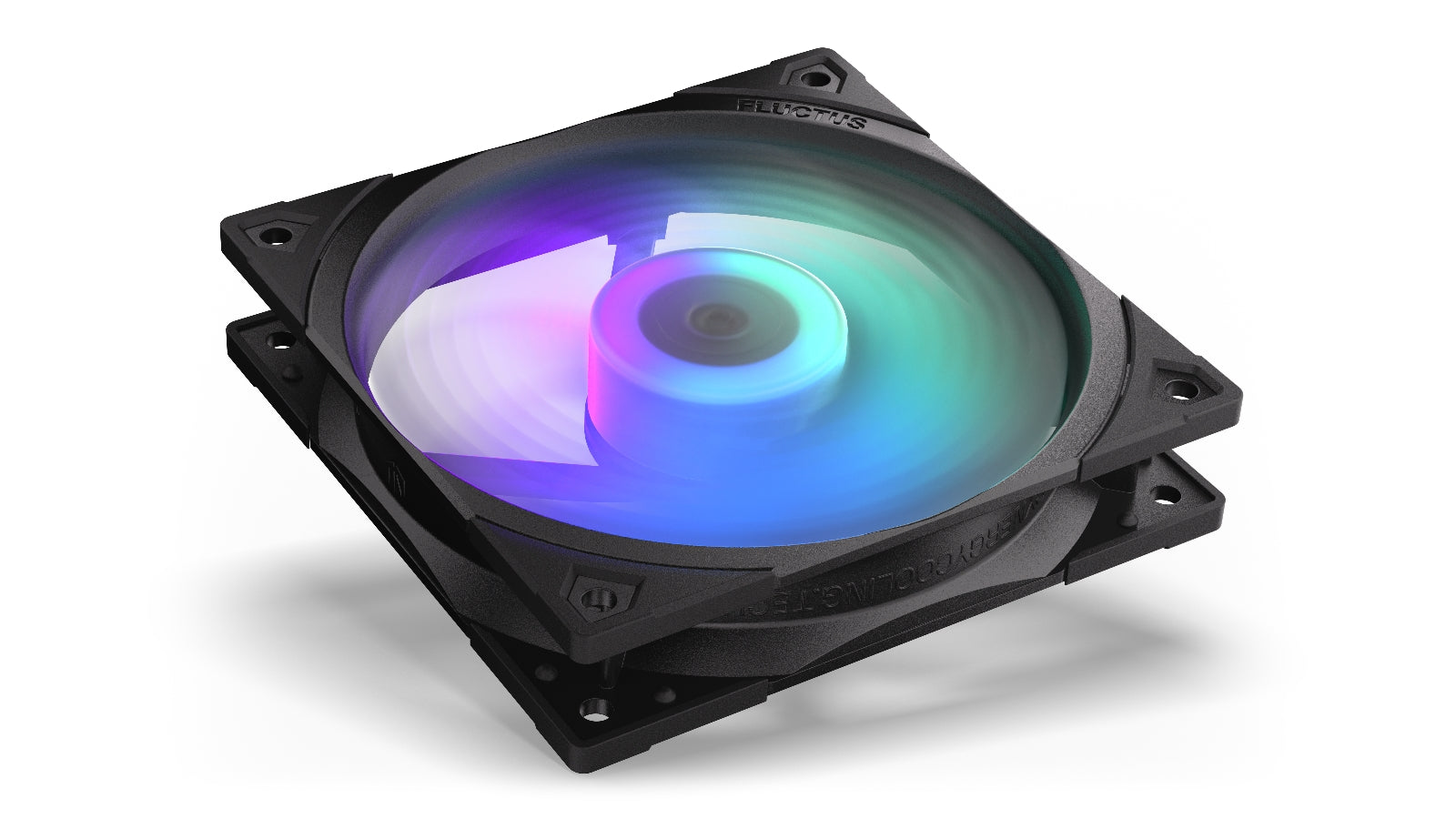 Endorfy Fluctus 120 PWM ARGB PC Cooling Fan - 120mm RGB Case Fan with PWM Control & Vibrant Lighting (EY4A002) for Gaming PC, Workstation, and Custom PC Builds