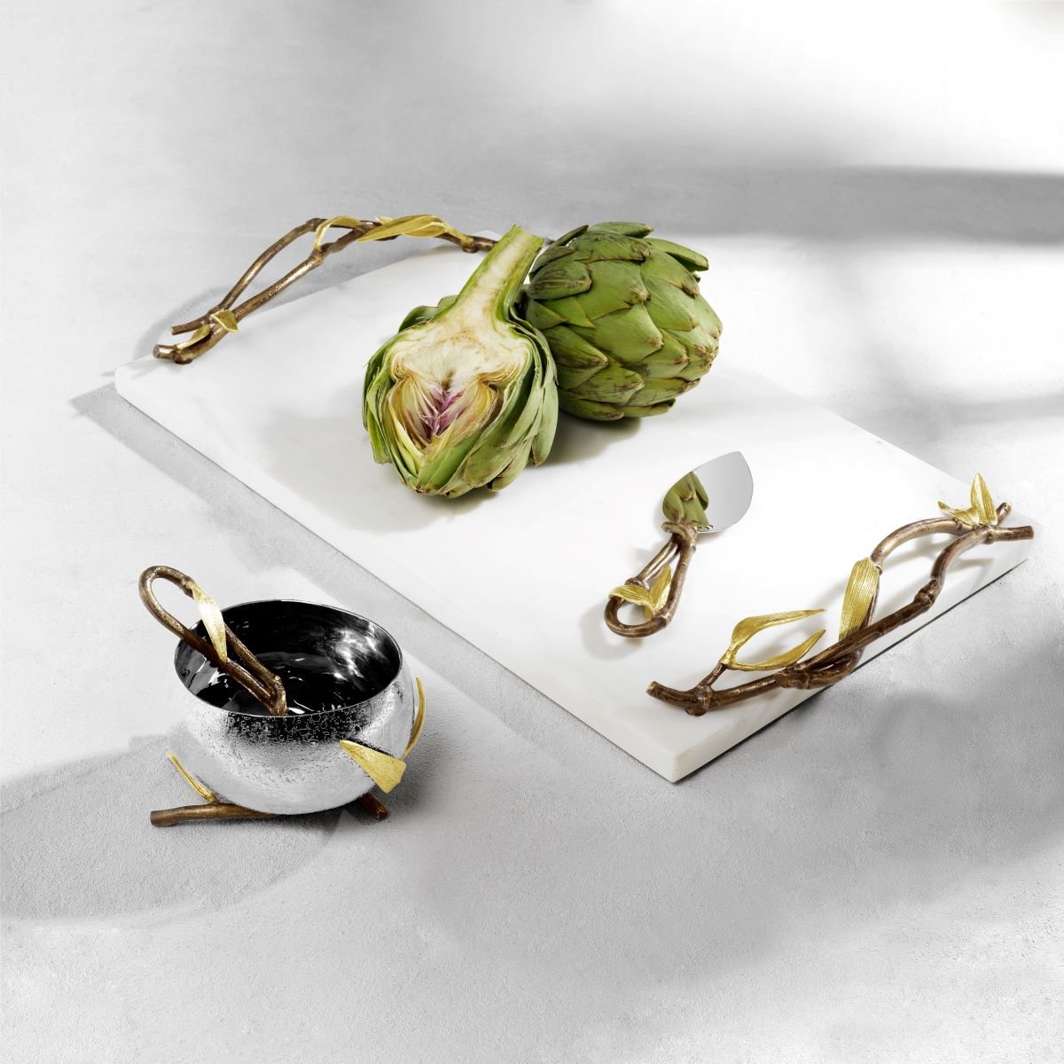 Premium Zen Garden Nut Bowl with Spoon - Elegant Snack Serving Dish for Parties, Home Decor & Mindful Relaxation