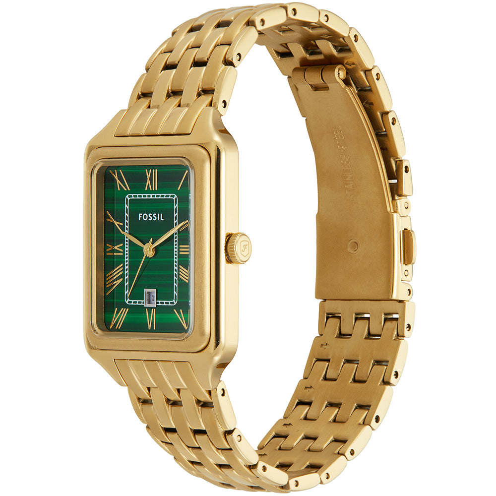 Fossil Raquel ES5341 Women's Stainless Steel Watch - Elegant Analog Design, Water Resistant, Perfect for Work, Casual & Special Occasions