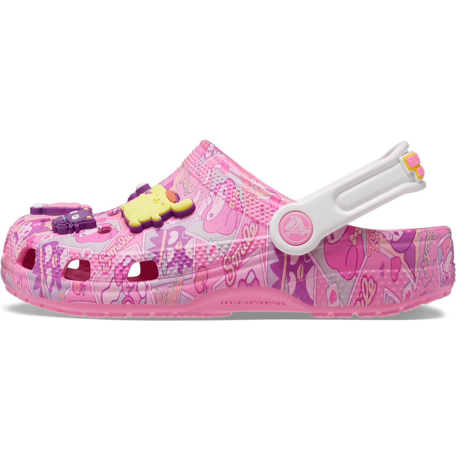Crocs Unisex-Child Classic Hello Kitty Clog | Kids' Comfortable Slip-On Shoes for Playtime, Beach & Everyday Wear
