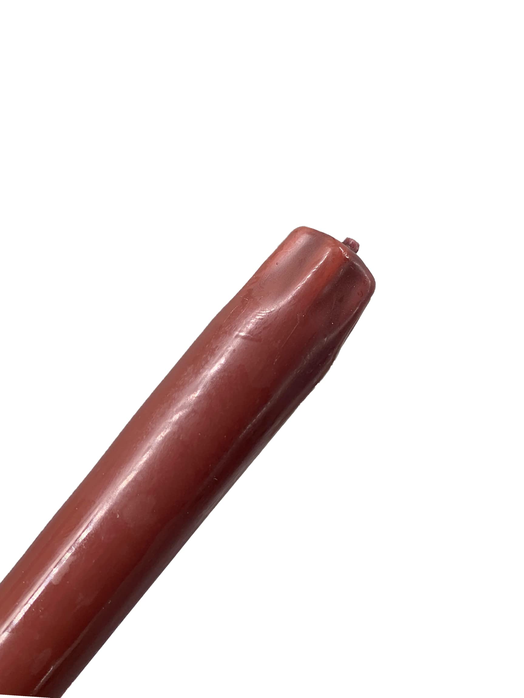 Premium Unscented Taper Candles Set of 12 - 10 Inch Hand-Dipped Dripless Smokeless Candles in Elegant Earth Tone (Cozy Cashmere) for Wedding Centerpieces, Dining Table Decor, Romantic Ambiance & Holiday Lighting