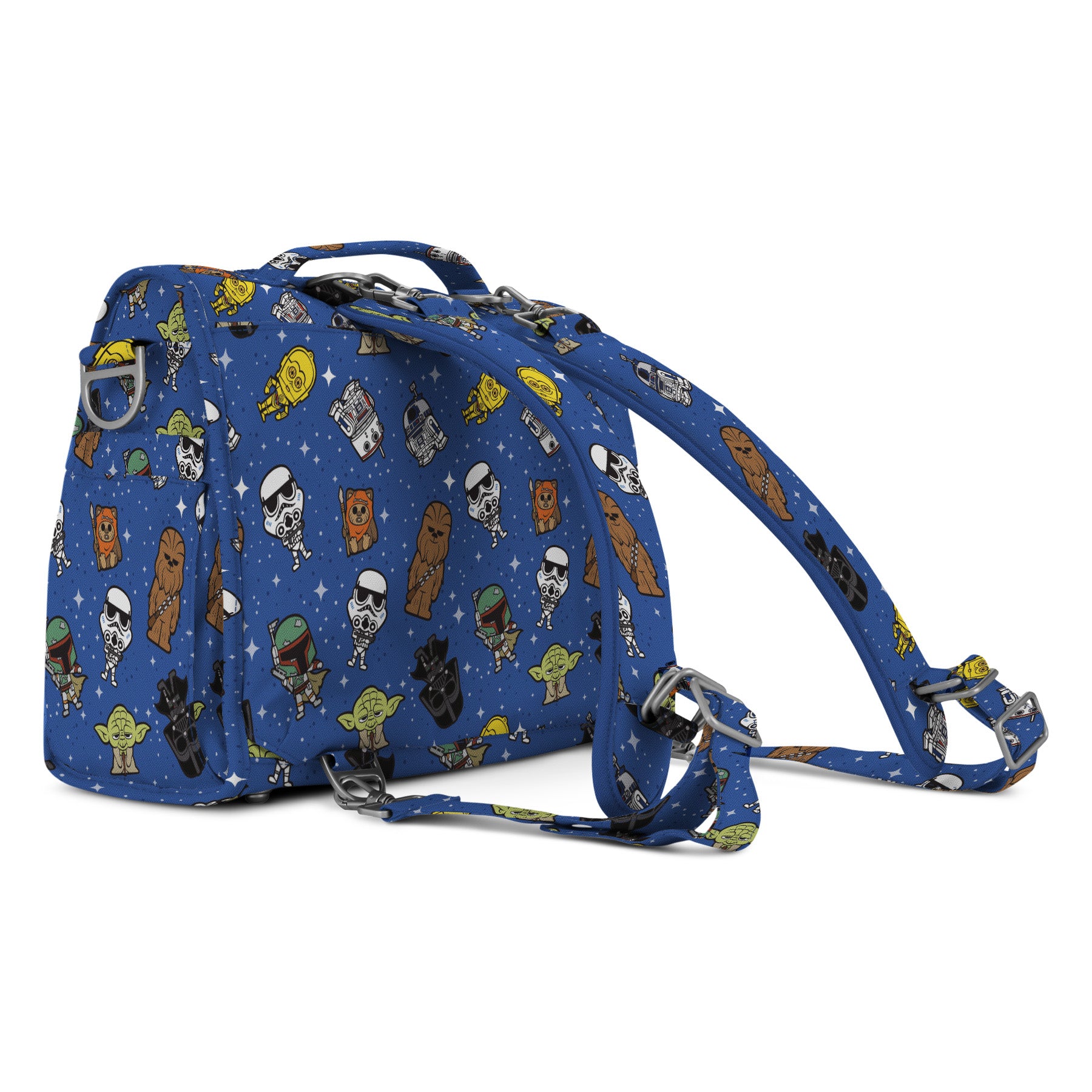 JuJuBe Star Wars Galaxy Rivals Collection Backpack - Lightweight Diaper Bag for Moms, Baby Essentials Organizer | Perfect for Travel, Shopping & Everyday Use (Canada Exclusive)