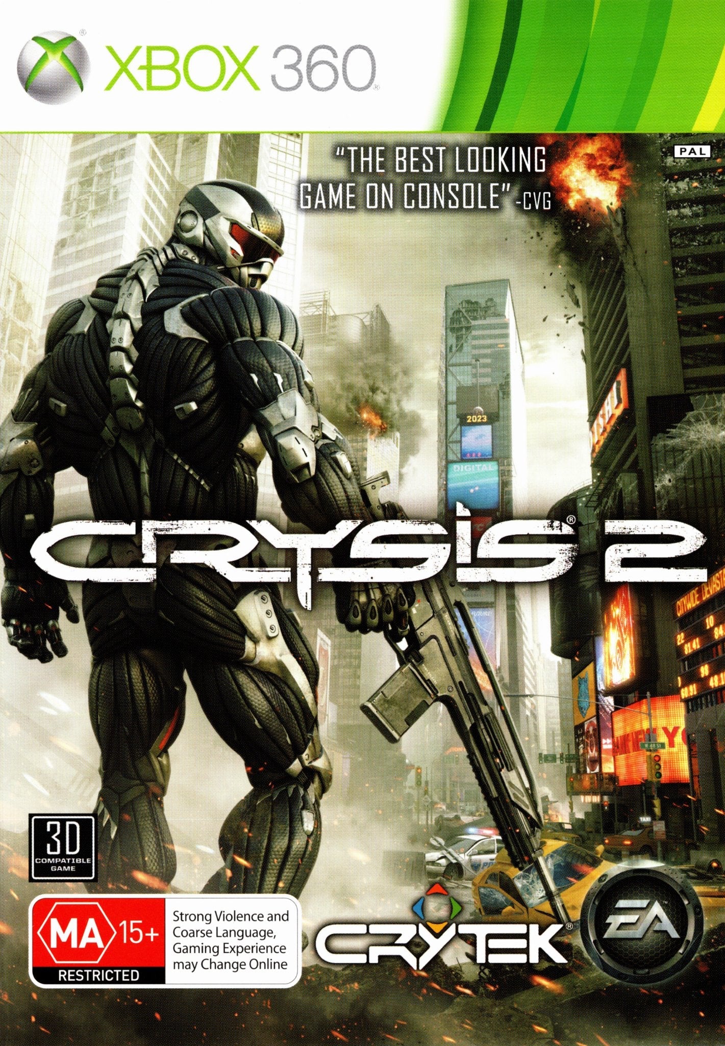 Crysis 2: Limited Edition - Xbox 360 Game (PAL Version) | Action-Packed Sci-Fi Shooter for Intense Gaming Experience | Perfect for FPS Fans and Sci-Fi Enthusiasts