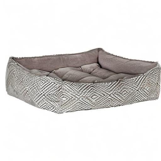 Premium Diamondback Woven Scoop Dog Bed - Orthopedic Support for Large Dogs - Breathable & Durable Pet Bed - Perfect for Living Room, Bedroom or Crate - Machine Washable Dog Bed for Comfort & Joint Relief