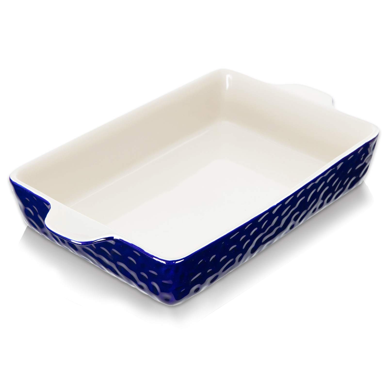 Warome 12x9 Inch Ceramic Baking Dish - Oven Safe Lasagna Pan, Casserole Dish for Cooking, Baking & Serving - Perfect for Family Dinners, Holiday Meals & Everyday Kitchen Use