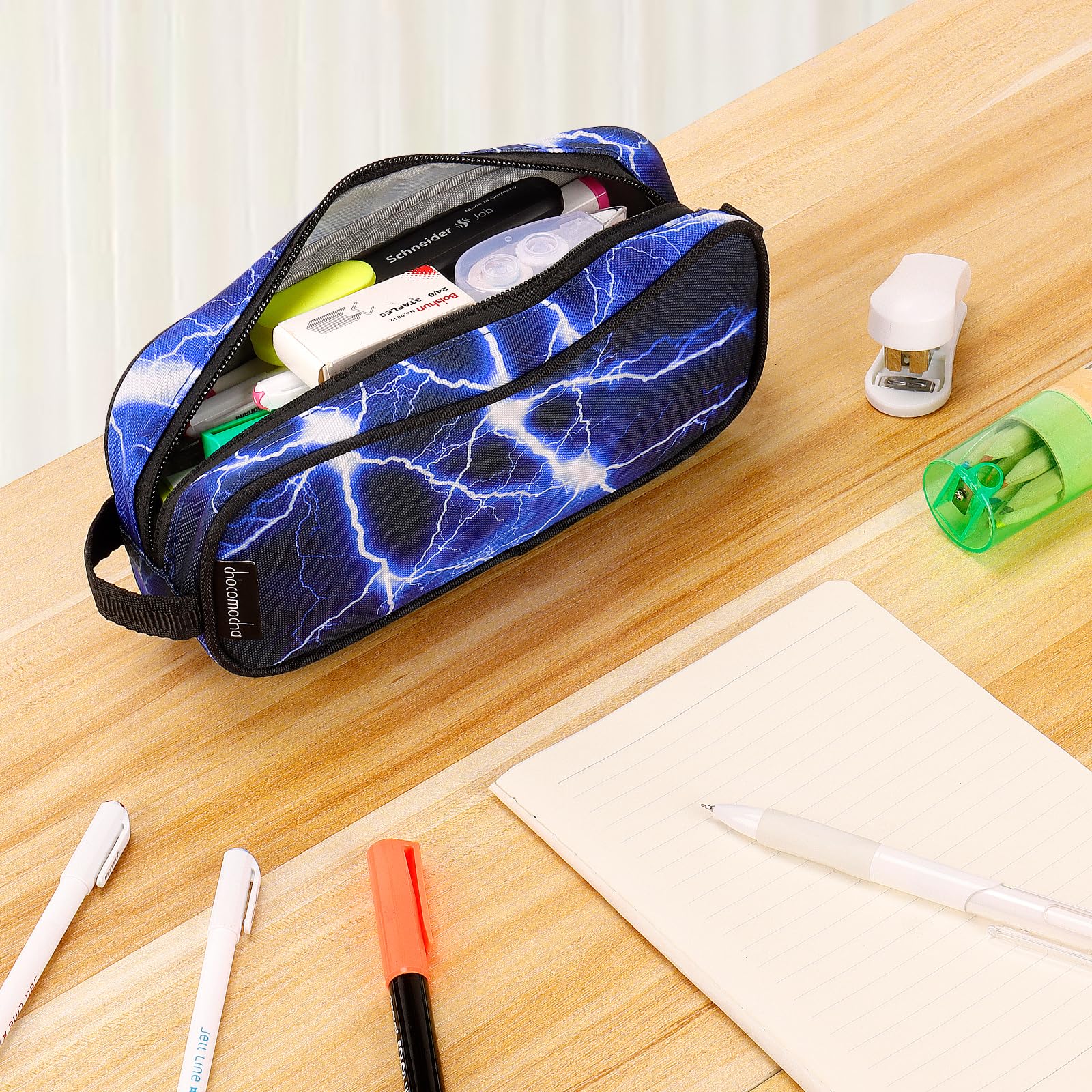 Choco Mocha Soft Pencil Case for Kids - Cute School Supplies Pouch for Boys & Girls - Perfect for School, Travel & Art Storage