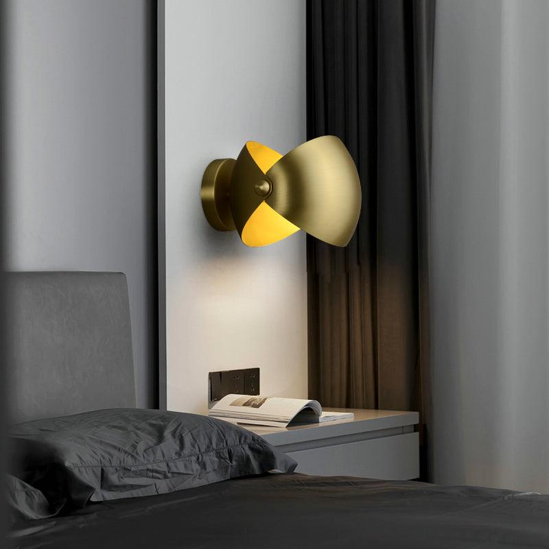 Eirene Modern Wall Lamp - Sleek LED Sconce Light for Bedroom, Living Room & Hallway - Energy Efficient Indoor Lighting Fixture with Adjustable Brightness - Perfect for Reading, Accent & Ambient Lighting