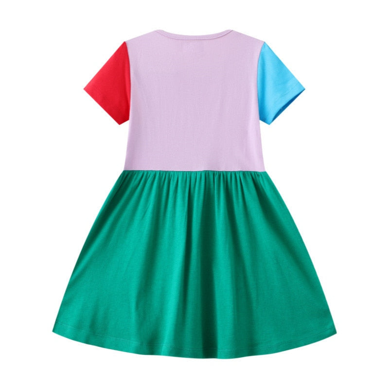 Twirl and Bloom Floral Summer Dress for Women - Elegant A-Line Party Dress for Weddings, Dates & Special Occasions