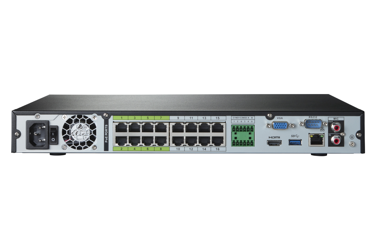 32 Channel NVR Security System with 4K (8MP) IP Cameras - 24/7 Surveillance for Home & Business Security Monitoring
