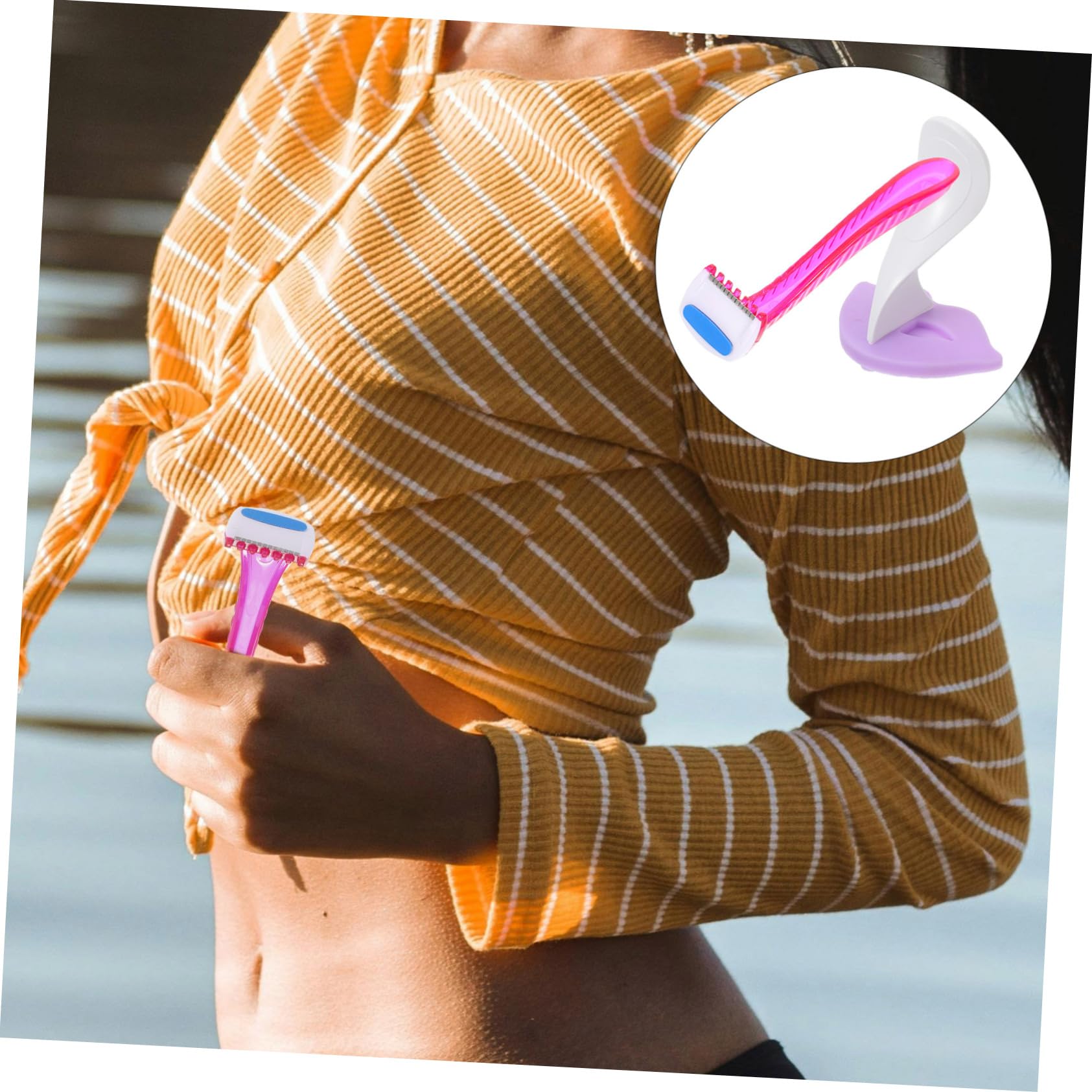 Women's Electric Shaver & Hair Trimmer - Rechargeable Bikini & Body Grooming Kit with Styling Stencils - Painless Hair Removal for Legs, Underarms & Intimate Areas - Perfect for Travel & Home Use