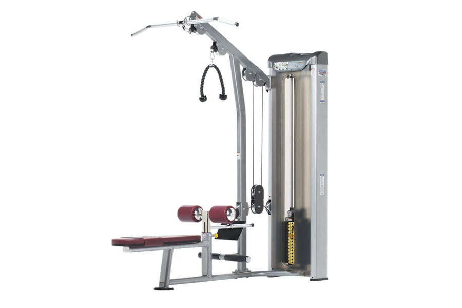 TuffStuff Lat Pulldown Mid Row Low Row Machine (PPD 802) - Home & Commercial Gym Strength Training Equipment for Back Workouts