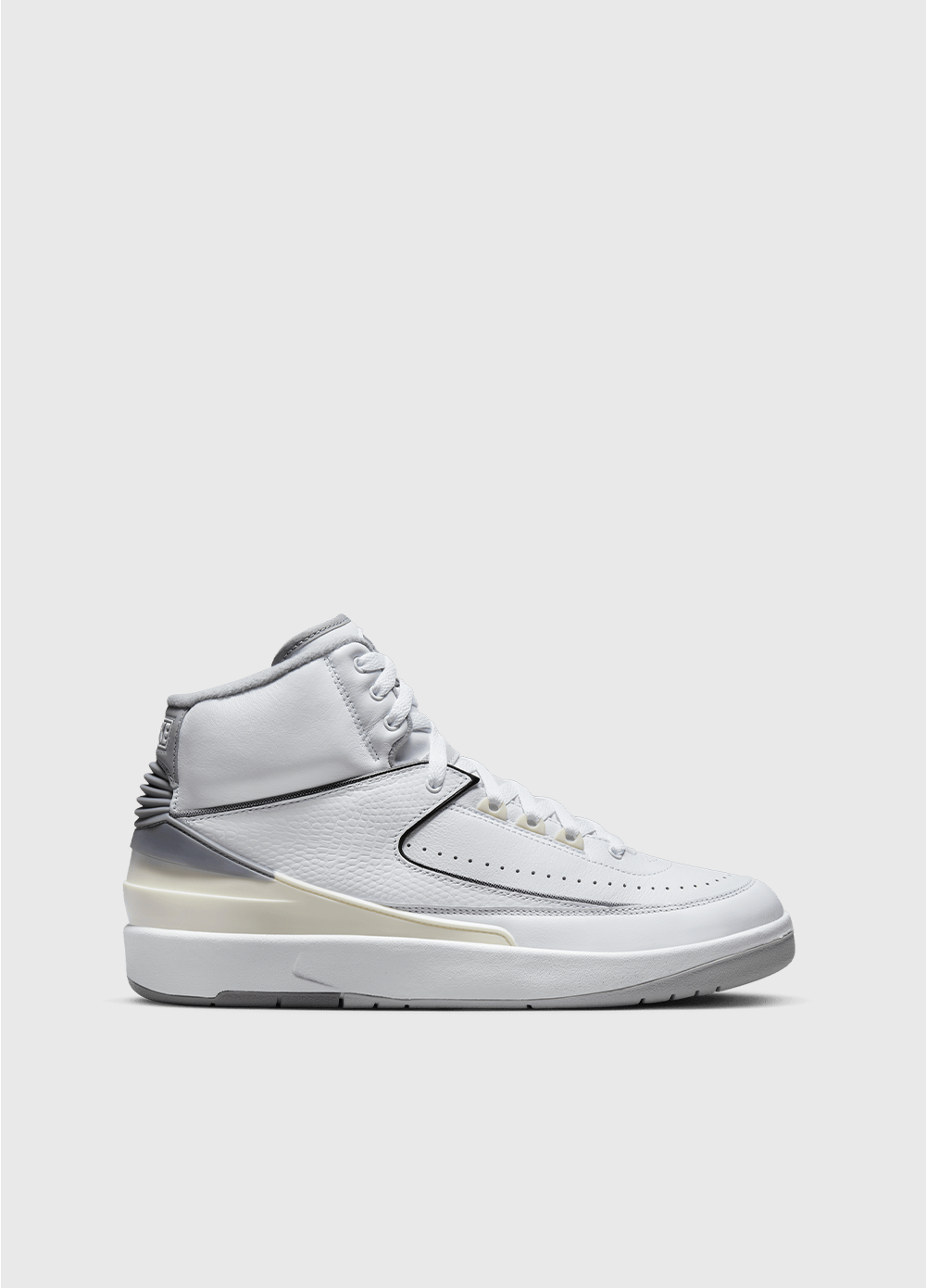 Air Jordan 2 Retro 'Cement Grey' Men's Basketball Shoes - Classic Comfort & Style for Casual Wear, Street Fashion & Court Performance