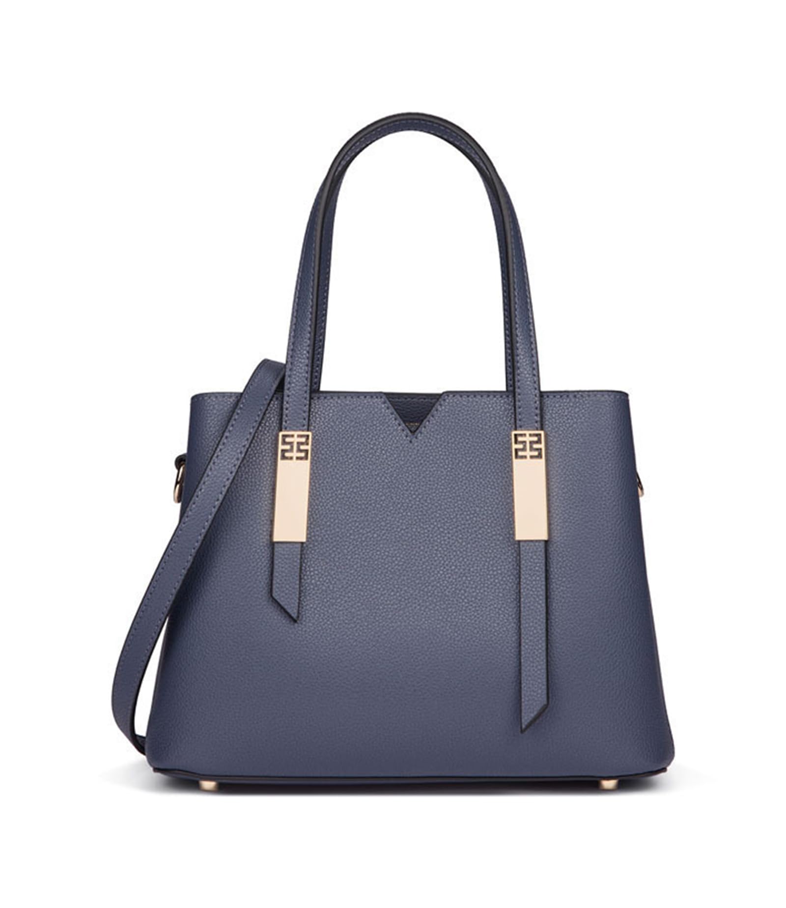 Vintage Genuine Leather Handbag for Women - Elegant Top Handle Crossbody Shoulder Bag, Large Simple Satchel Purse | Perfect for Work, Travel & Evening Events