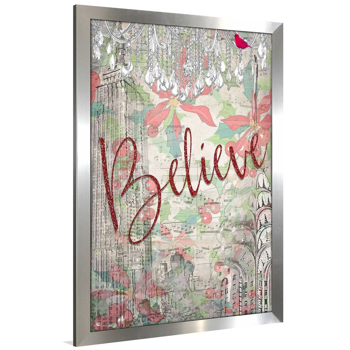 Believe Inspirational Quote by Jodi - Premium Acrylic Wall Art for Home & Office Decor - Perfect for Living Room, Bedroom, or Gift Giving