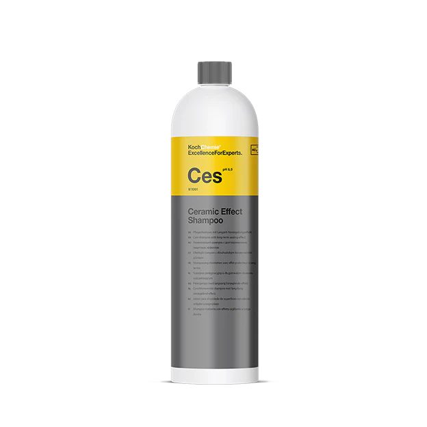KOCH CHEMIE Ceramic Effect Car Shampoo - Premium Ceramic Coating Wash for Cars, Trucks & SUVs - Deep Cleaning & Gloss Enhancement - Perfect for Detailing & Ceramic Coating Maintenance