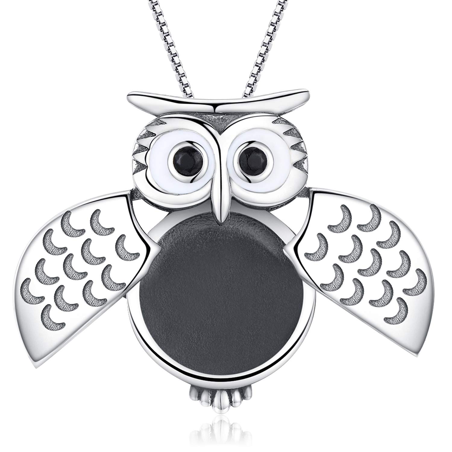 MEDWISE 925 Sterling Silver Photo Locket Necklace - Oxidized Rose Flower, Sunflower, Compass & Celtic Heart Pendant - Perfect Gift for Women, Birthday, Christmas - Ideal for Keepsakes, Anniversaries & Special Occasions